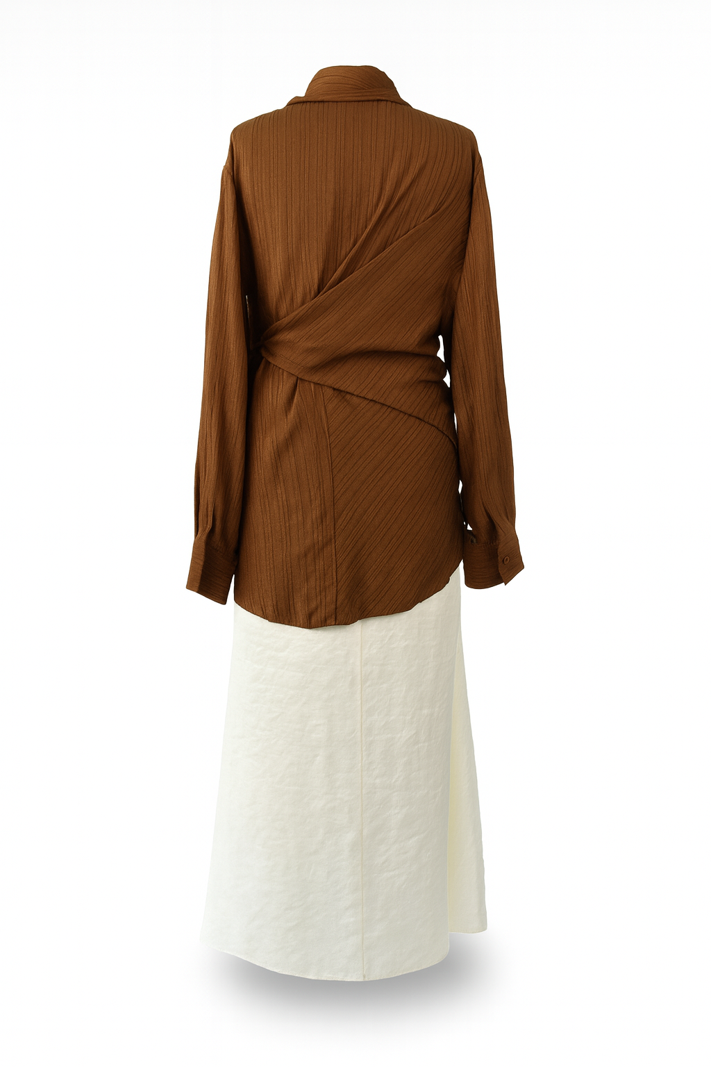 Hemp-Tencel Wrap Shirt